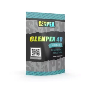 Clenpex (Clenbuterol) SixPex 40mcg, 50tabs